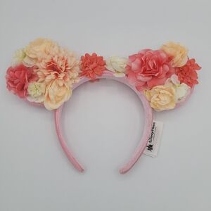 Floral Disney Minnie Ears Headband